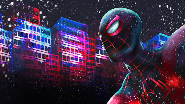 Spider Man Miles Morales 4K pour Fond D'Écran Spider Man Miles Morales