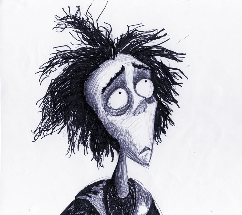 Tim Burton Style, Art, Character Design à Tim Burton Dessins 