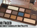 Too Faced Semi Sweet Chocolate Bar Palette Review  Bailey B. - concernant Candy Bar Palette intéressant