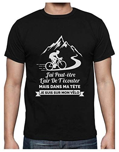 Tshirt Papa T Shirt Cyclisme Cadeau Pour Papa Papy Homme Humour Velo pour Humour Velo Homme génial 