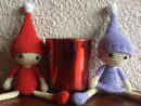 Tuto Crochet Lutin De Noël Partie 2 Jambes, Bonnet Et Pompon - à Patron De Lutin Gratuit