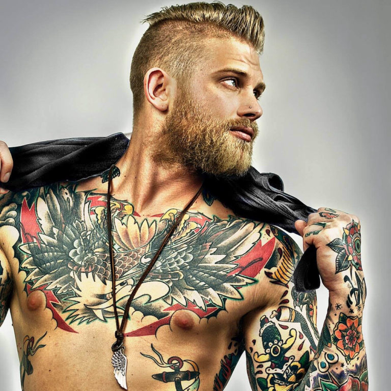 Uage Homme Pectoraux : 49 Modèles Sublimes encequiconcerne Tatouages Homme Pectoraux intéressant