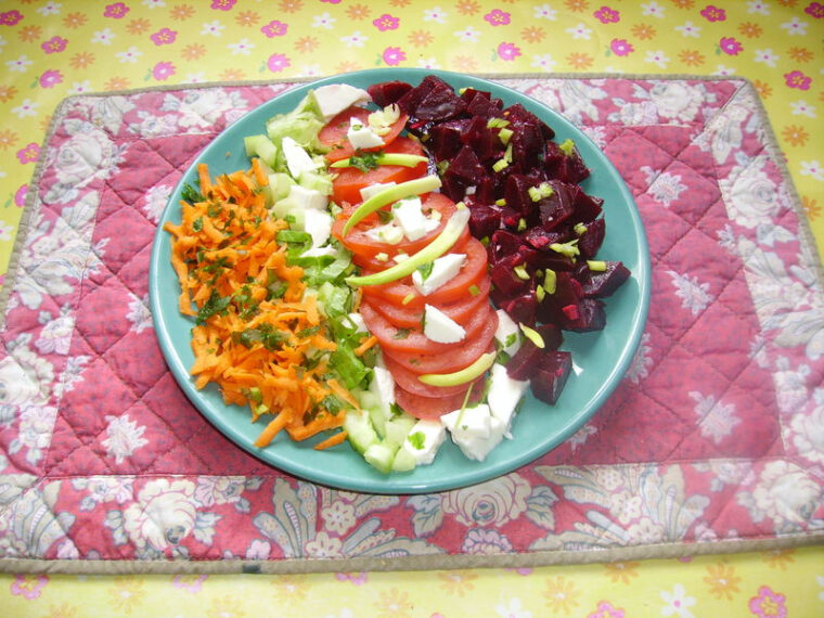 Une Assiette De Crudités – A La Table De Roseland pour Assiette De Crudités génial