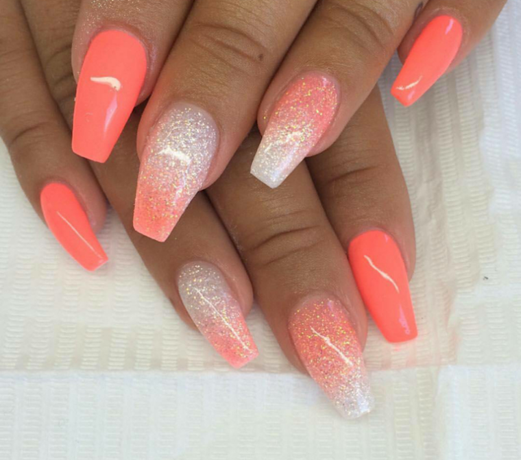 Unghie Glitter – Ultime Notizie Flash intérieur Ete Ongle Corail