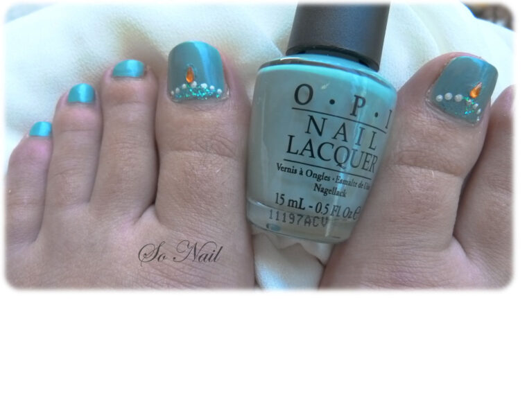 Vernis : Pieds Orientaux – So Nail à Idees Vernis Pieds génial