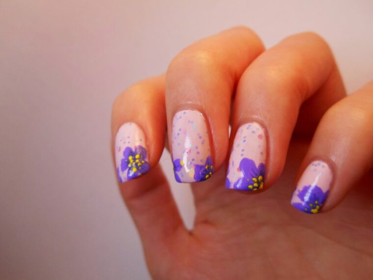 Vp Nails: C'Est Déjà Le Printemps Sur Mes Ongles. intérieur Ongle En Gel Printemps tutoriel