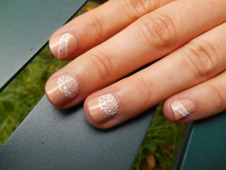 Vp Nails: Les Ongles De La Mariée. intérieur Ongle Mariage Champetre