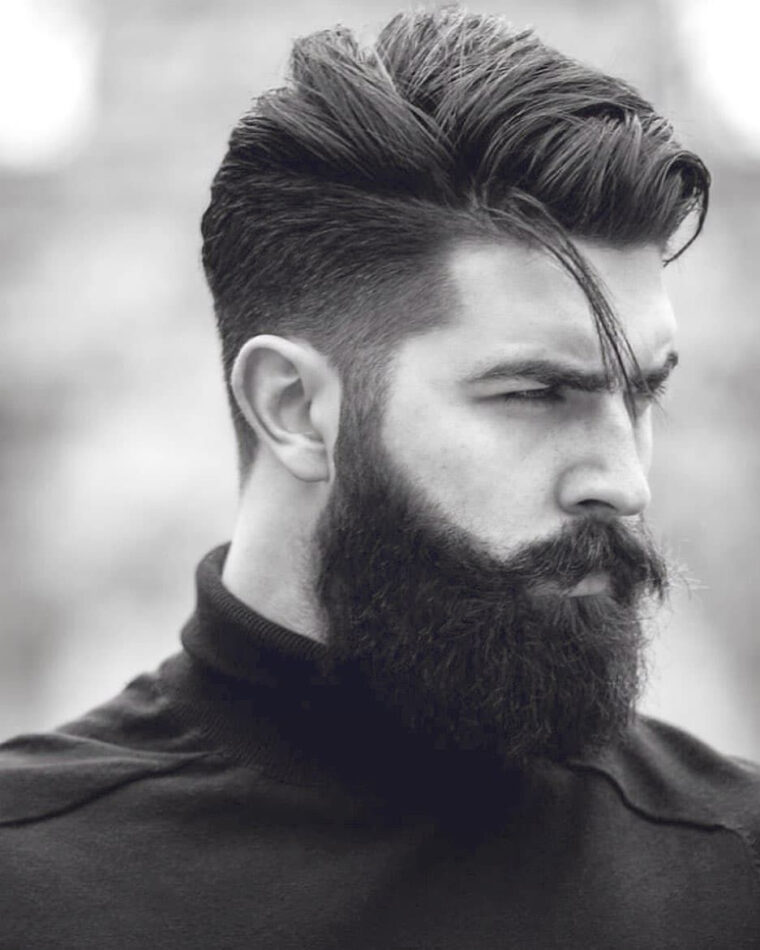 Yes Or No? Comment Below 👇 . . #Hairstyle #Menshair &N…  Coiffure intérieur Coupe De Barbe génial