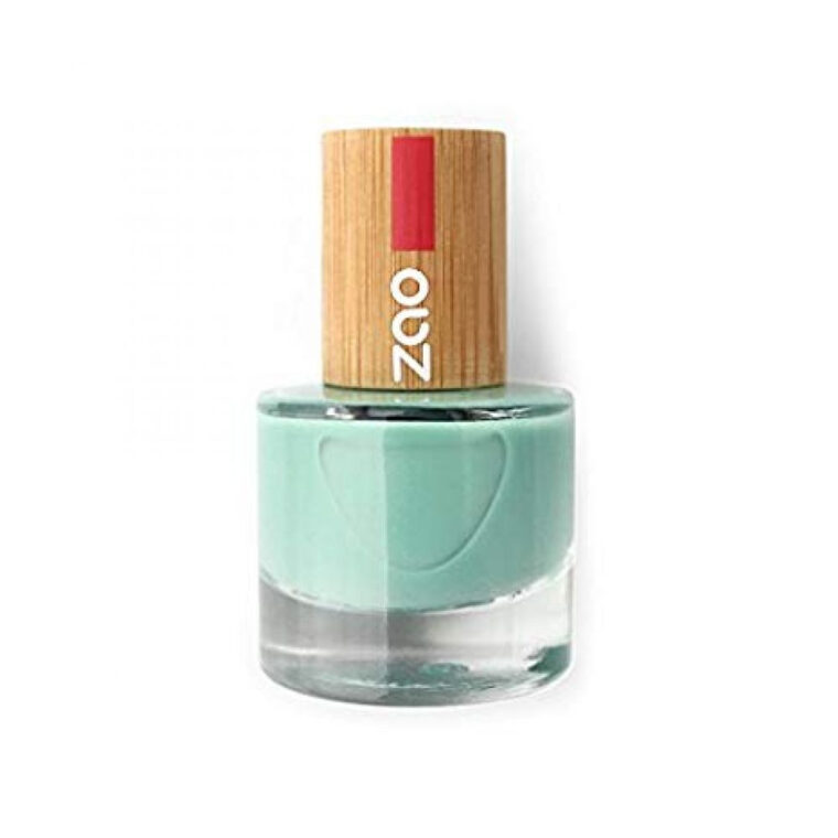 Zao – Vernis À Ongles Vert D'Eau N°660 – 8 Ml concernant Ongles Vert D'Eau