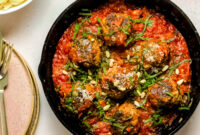 harissa beef mince meatballs recipe