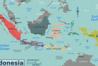 indonesia travel map