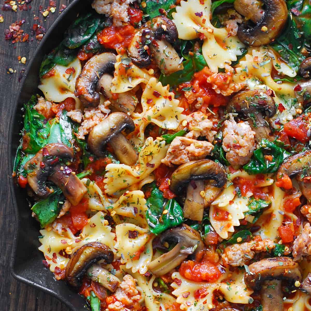 Italian Sausage Pasta - 30-Minute Meal - Julia's Album