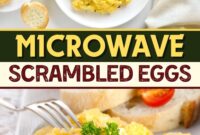 easy microwave scrambled eggs easy microwave scrambled eggs