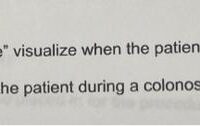 colonoscopy positioning