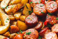 smoked sausage dinner smoked sausage dinner