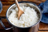 white rice lunch white rice lunch