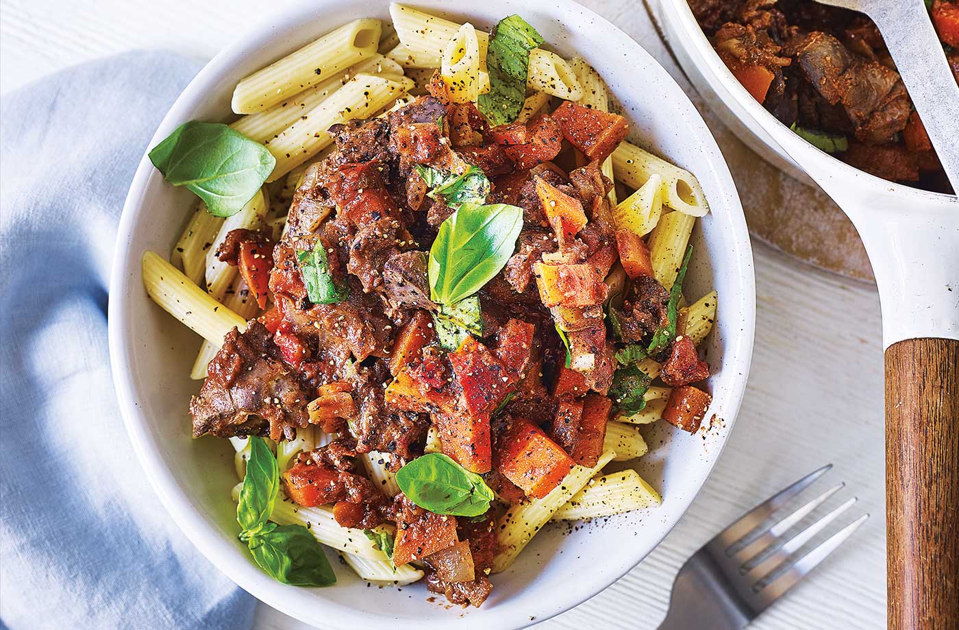 Chicken Liver Ragu Recipe | Pasta Recipes | Tesco Real Food