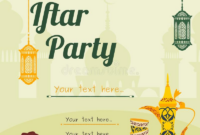 iftar party card iftar party card