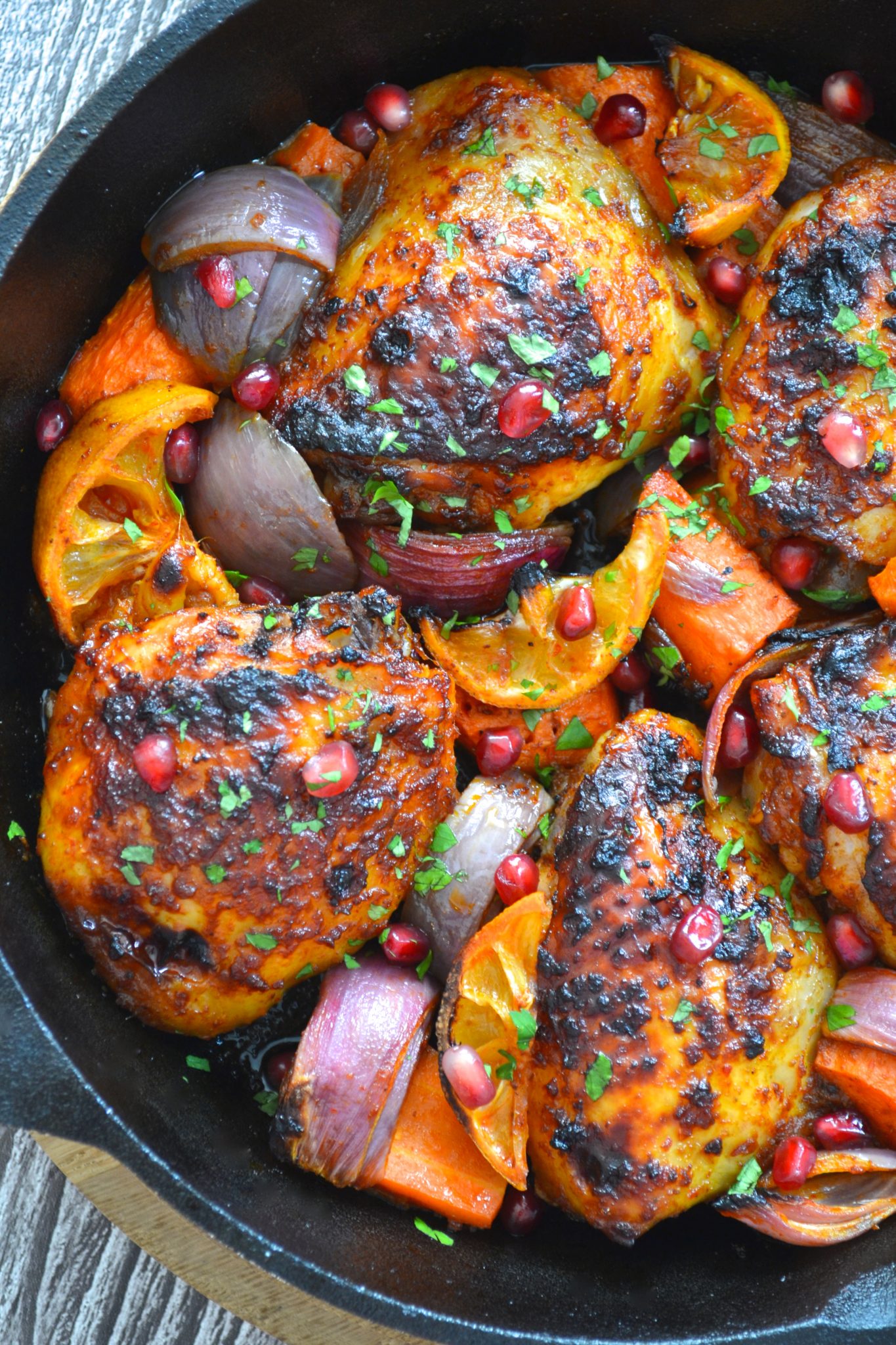 Harissa Baked Chicken - Every Last Bite