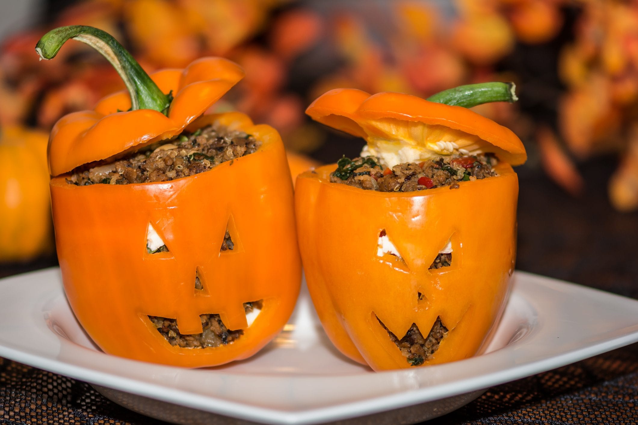 Halloween Stuffed Pepper Recipe