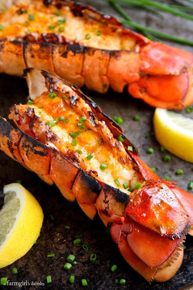 oven-grilled-lobster-tails-with-sriracha-butter | Grilled seafood oven-grilled-lobster-tails-with-sriracha-butter | Grilled seafood