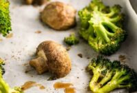 recipe broccoli and mushrooms