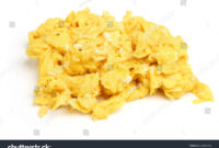 scrambled eggs white background scrambled eggs white background