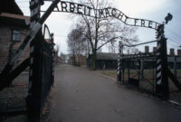 auschwitz main gate auschwitz main gate