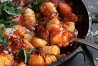 sausage gnocchi