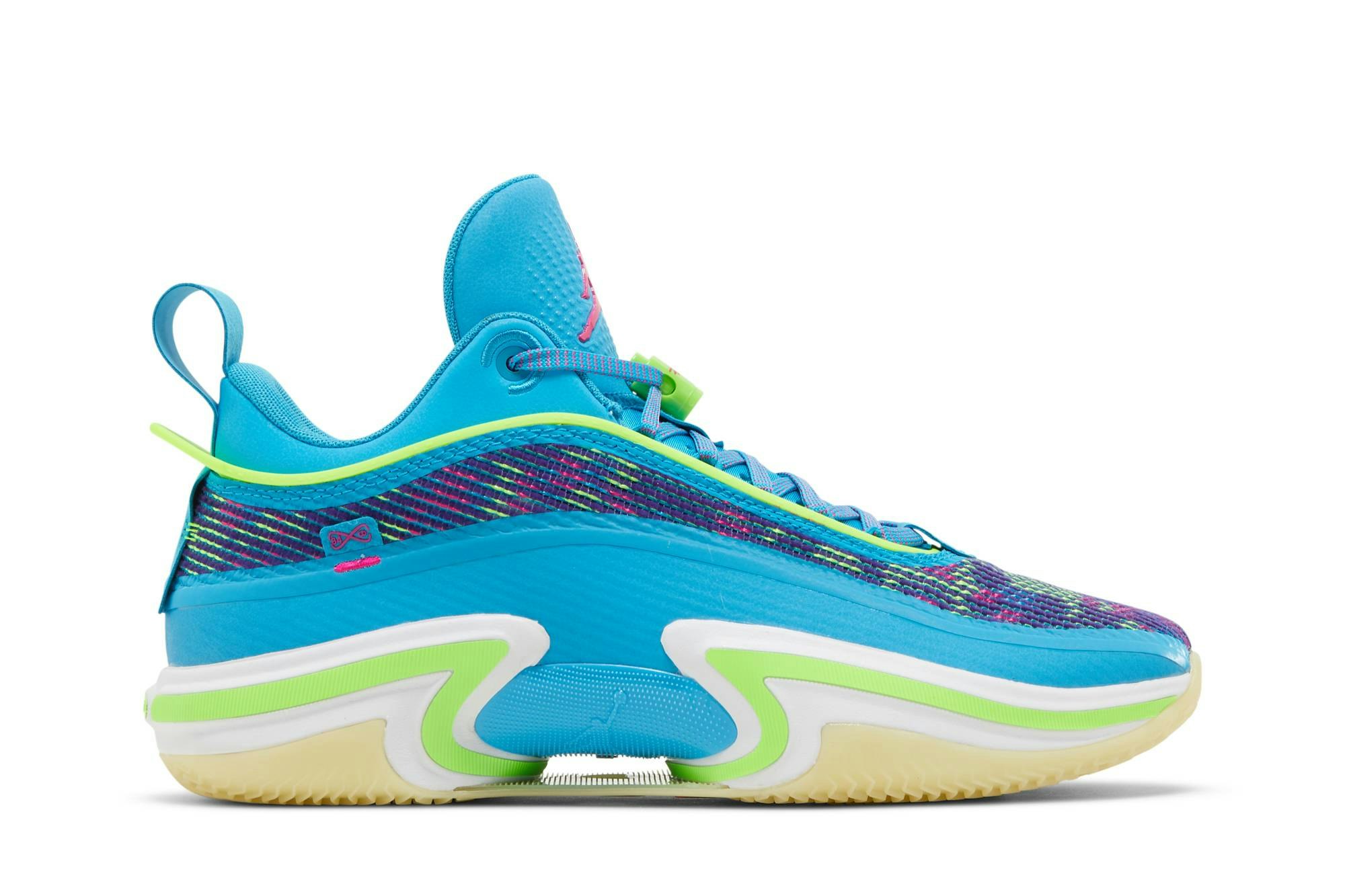 Luka Doncic x Air Jordan 36 Low 'Laser Blue' DN4196‑430 - DN4196-430