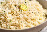 garlic white rice recipes