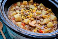 recipes with ground beef and potatoes