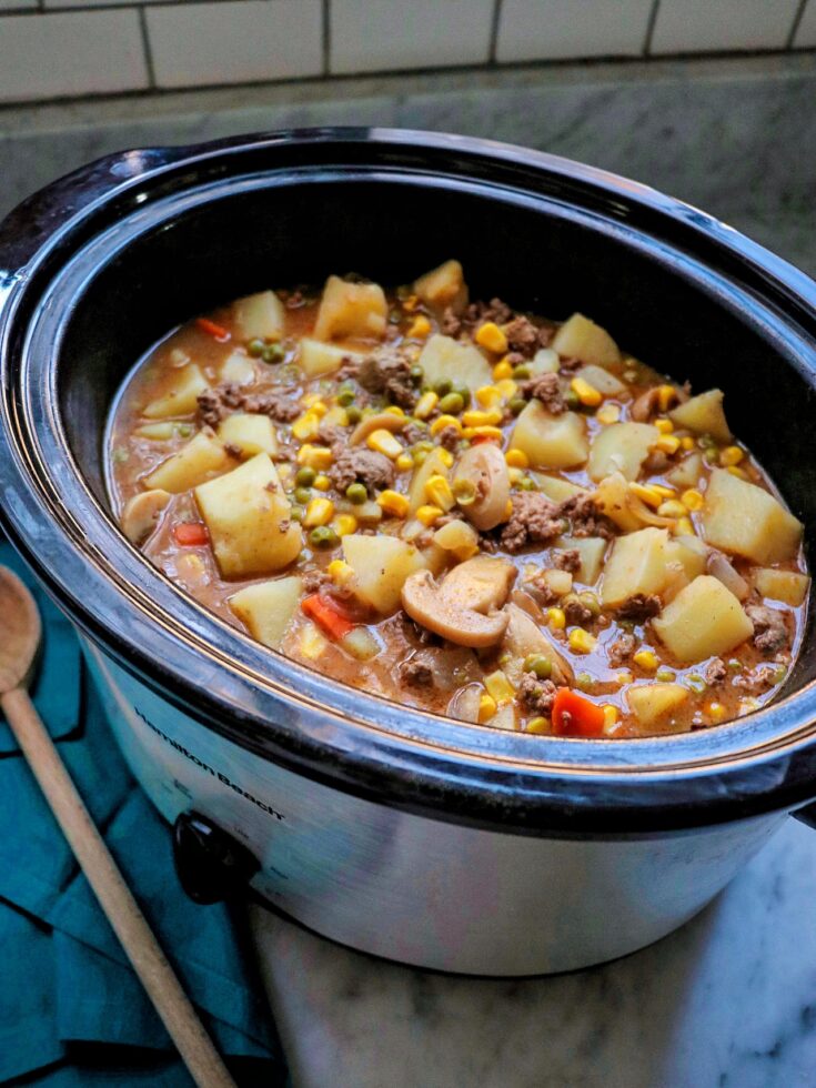 21 Slow Cooker Recipes with Ground Beef and Potatoes – Happy Muncher
