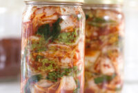 white cabbage kimchi recipe