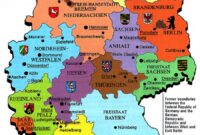 states in germany map states in germany map