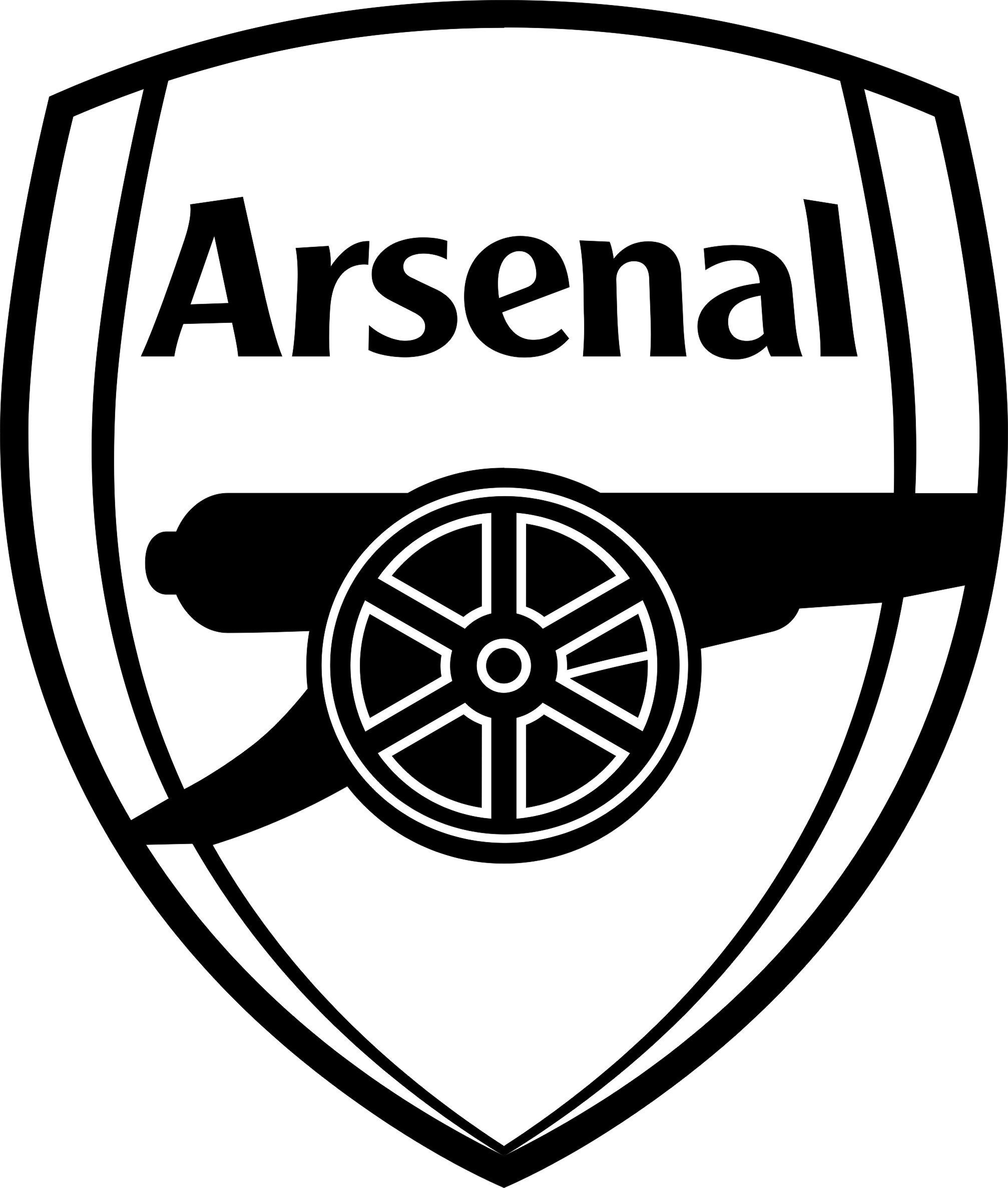 Arsenal Vinyl Decal 200 X 170 Mm Choose Your Color | Etsy