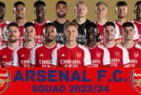 arsenal full squad arsenal full squad