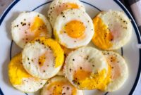 recipes with eggs starter main and dessert