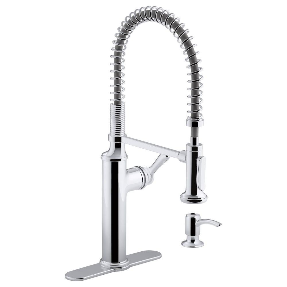 Kohler Kitchen Faucets With Pull Down Sprayer | Dandk Organizer