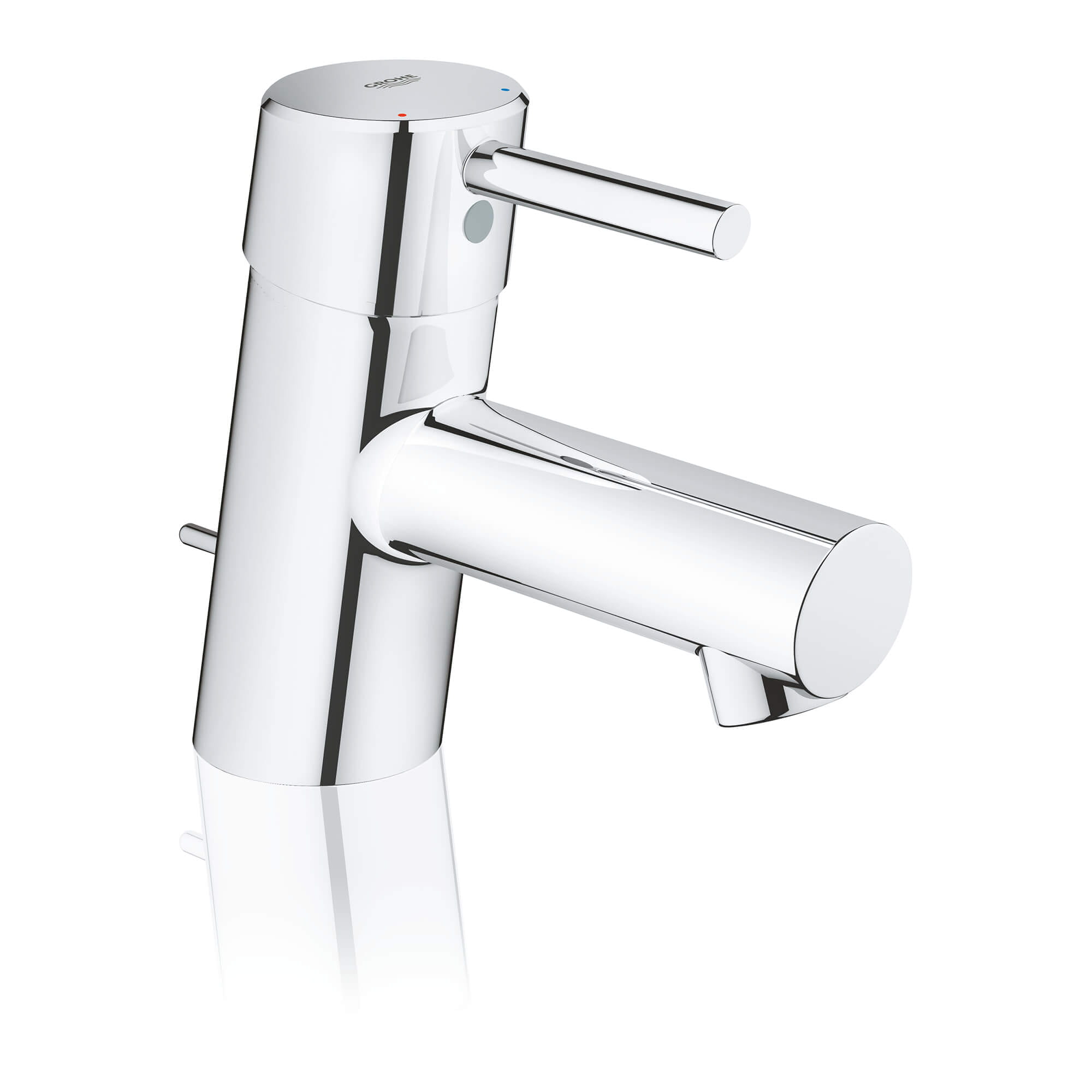 Single Hole Single Handle Bathroom Faucet In Chrome – Rispa