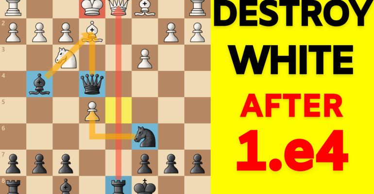 Powerful Opening Trap in the Scandinavian Defense