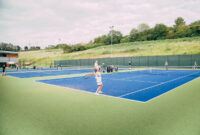 tennis club outside tennis club outside