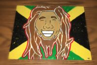 jamaican bob marley art