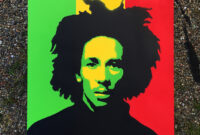 bob marley stencil cut out bob marley stencil cut out
