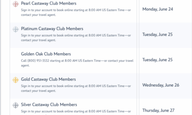 when will 2026 disney dates be released