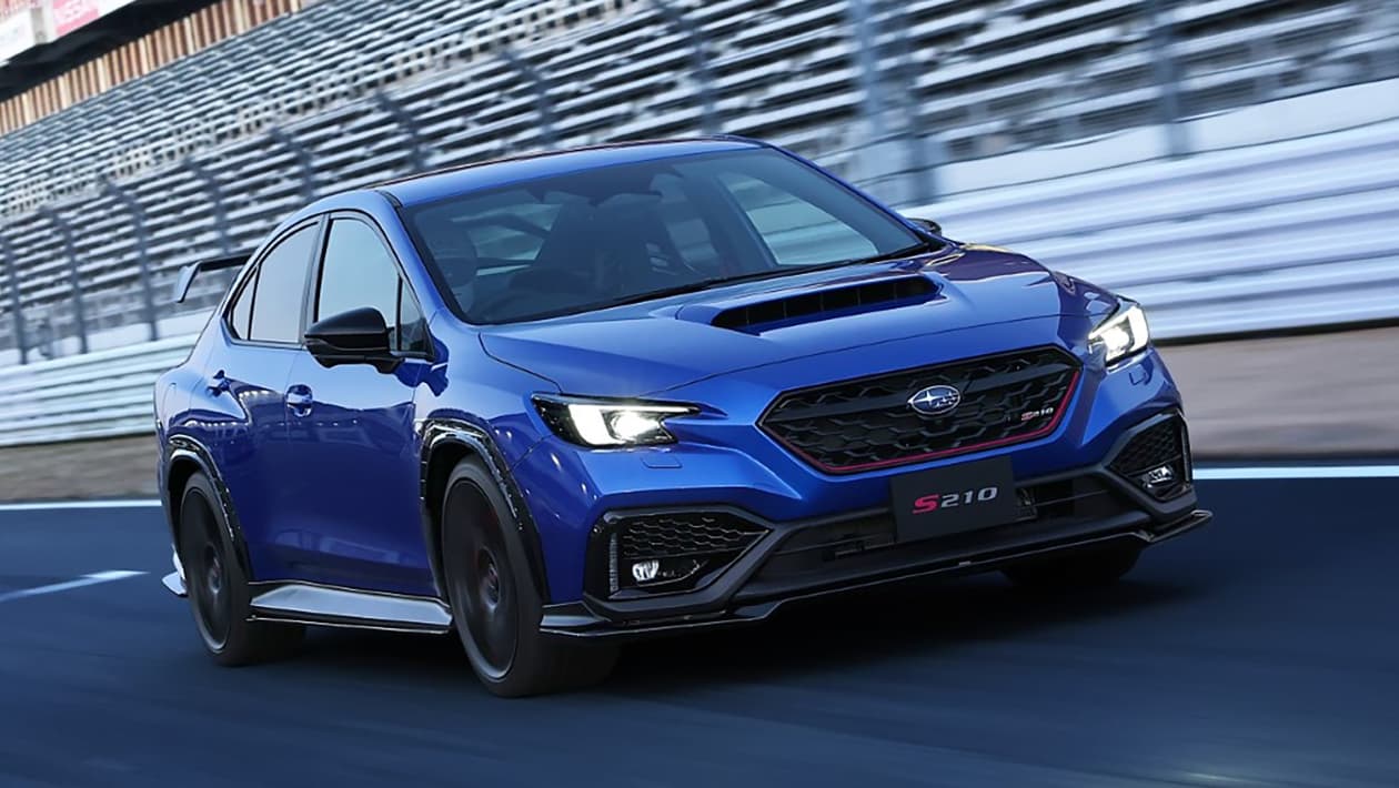  New Subaru WRX S210 STI – the most focused STI has a CVT gearbox 
