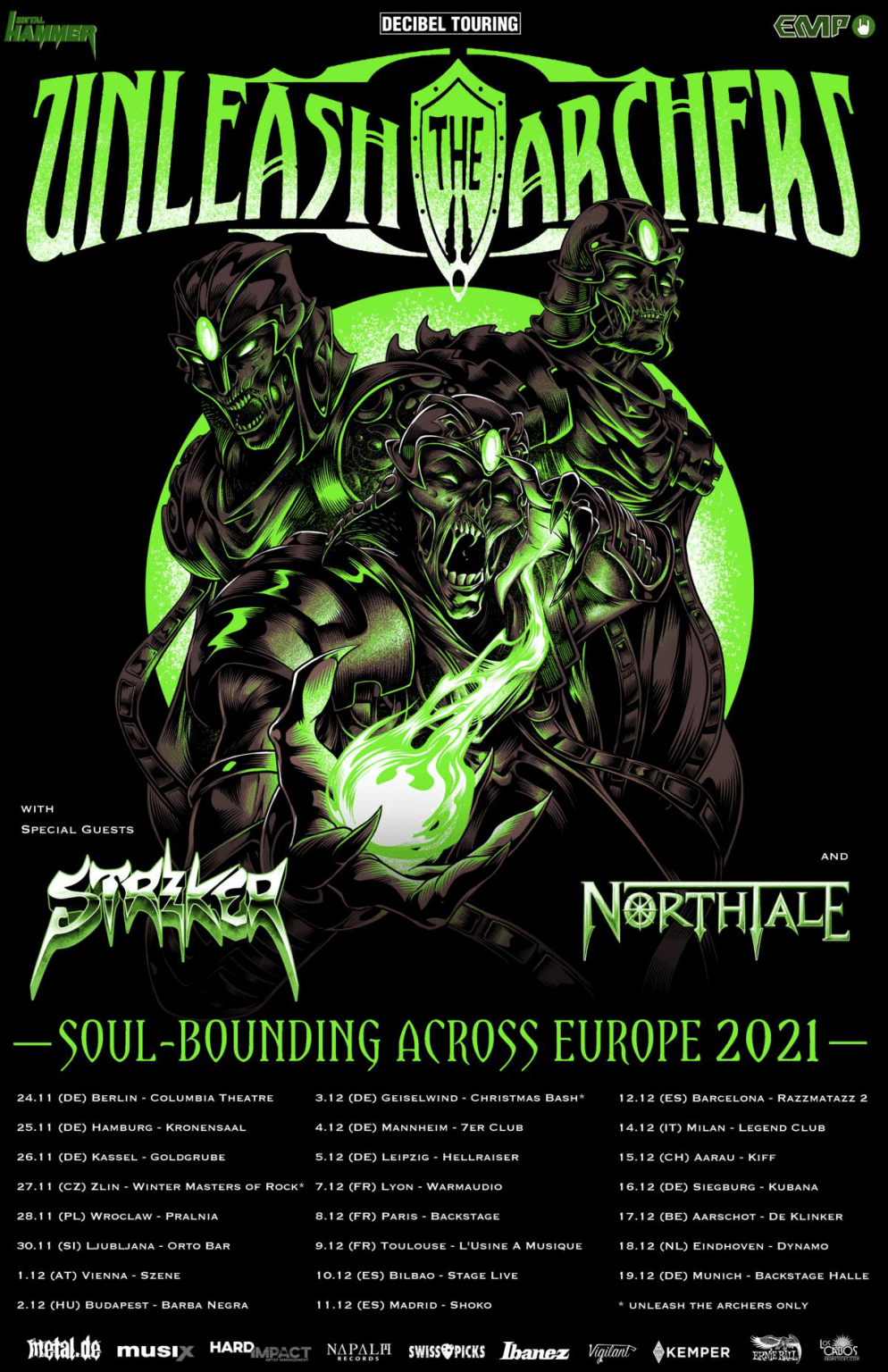  Foto zu Unleash The Archers announce European tour - Distorted Sound Magazine 