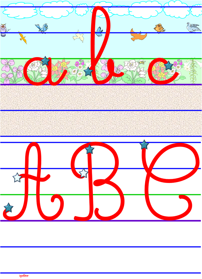  IPOTÂME.TÂME: Écriture lettres de l'alphabet et chiffres CP Illustration 