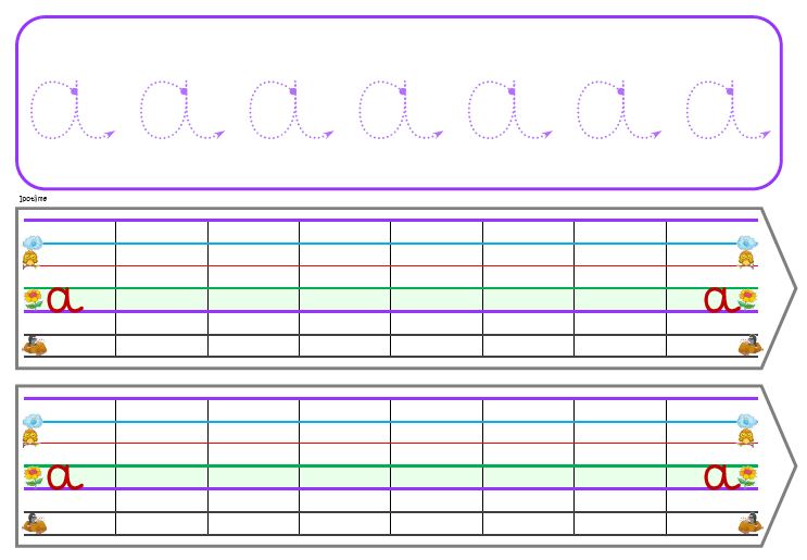  Foto zu IPOTÂME.TÂME: CP écriture des lettres de l'alphabet 