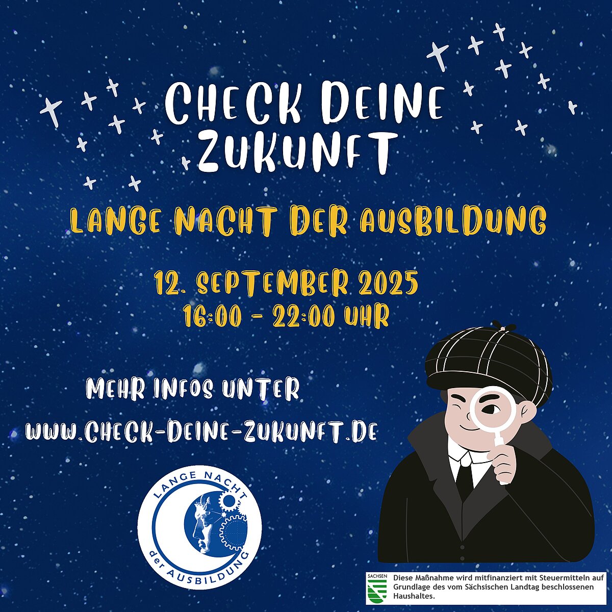  Lange Nacht der Ausbildung 2025 in Chemnitz & Umgebung Illustration 